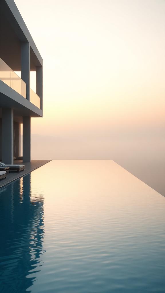Reel vertical IA — atmosphère feutrée d'une suite d'hôtel de luxe baignée de lumière dorée